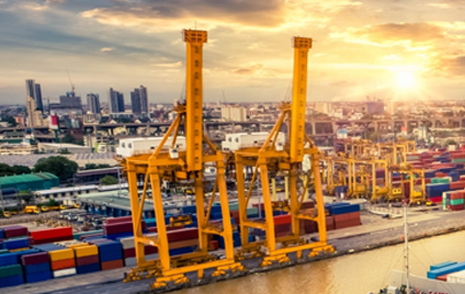 We specialize in international trade logistics business